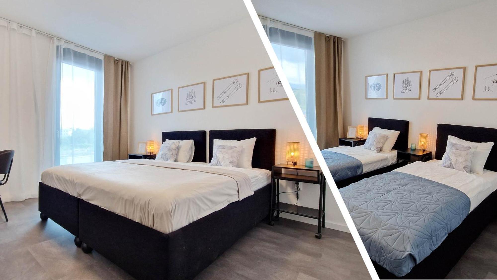 Hillshome - 84M2 Moderny Byt S Terasou Aj Saunou Lipótszentmiklós Kültér fotó